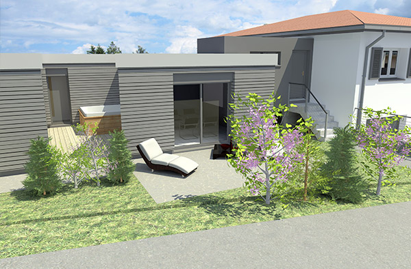 Agrandissement d’une habitation familiale (Les Bois) 2012